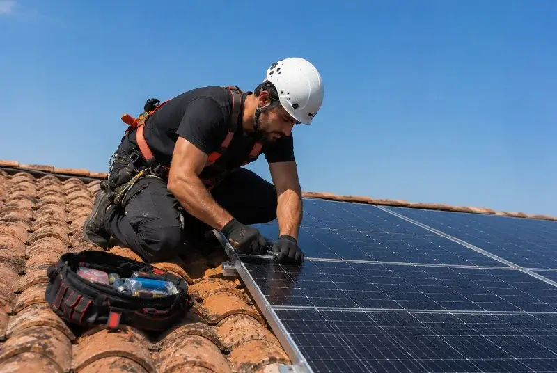 Maintenance et monitoring de panneaux solaires à Tavernes