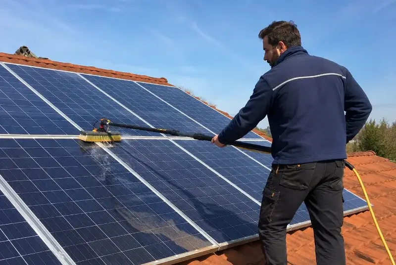 Nettoyage et entretien de panneaux solaires à Tavernes
